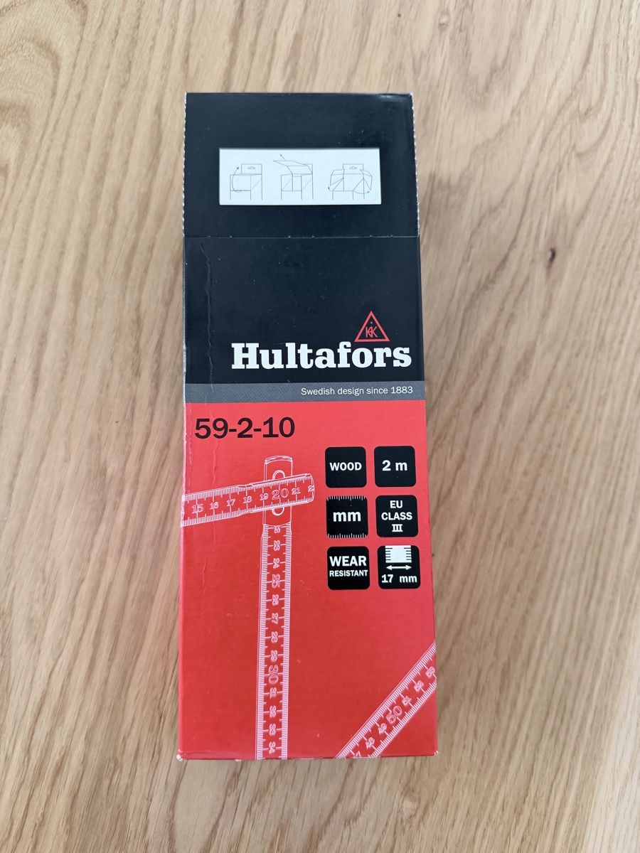Messen: Hultafors Holz Meter – Neu und originalverpackt aus Niederuzwil von qen_yj72