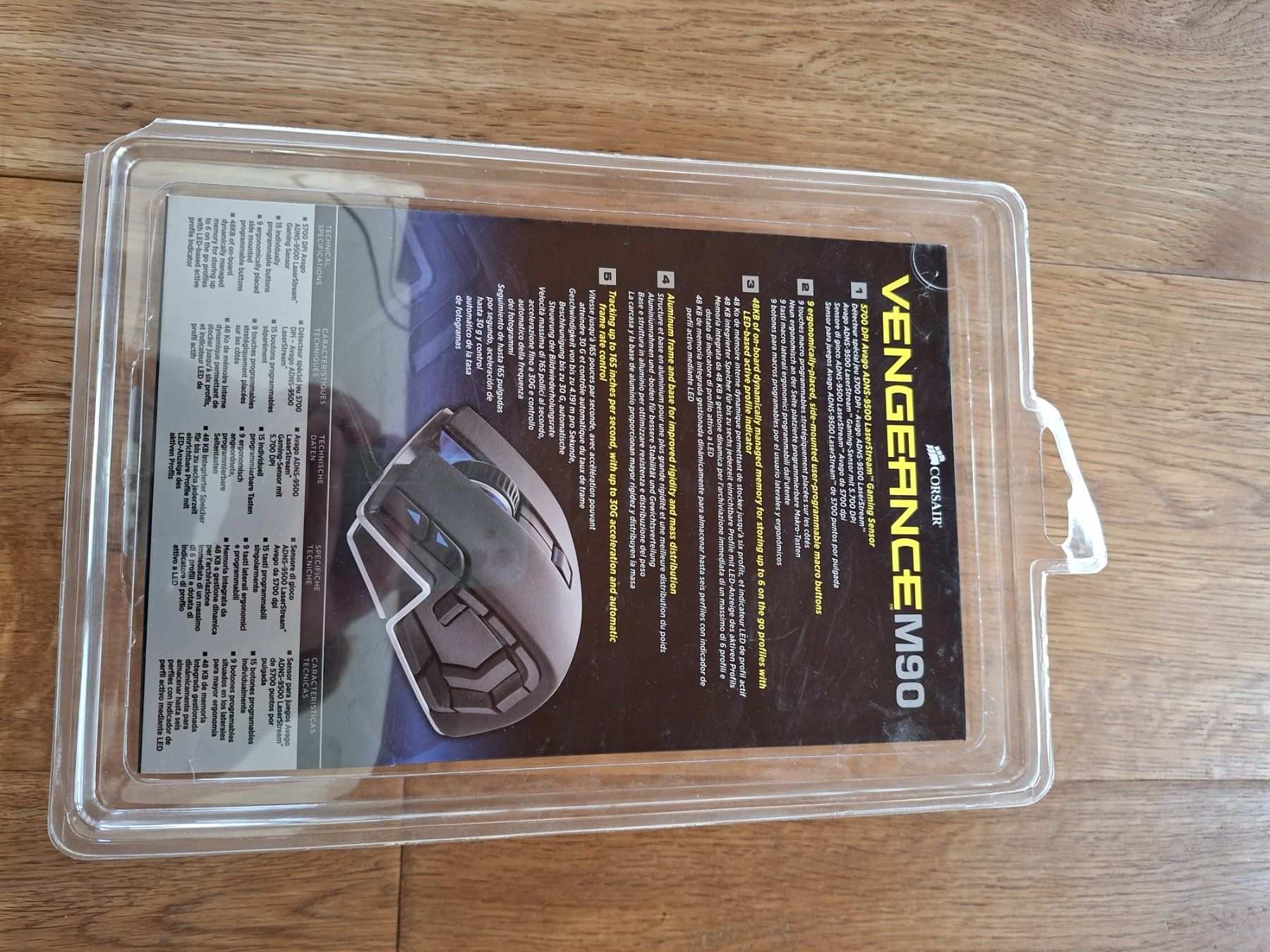 Corsair Mouse: Corsair - Vengeance m90 gaming Maus – Nuovo e nell'imballaggio originale da Kappel SO venduto da Alaska1313 1
