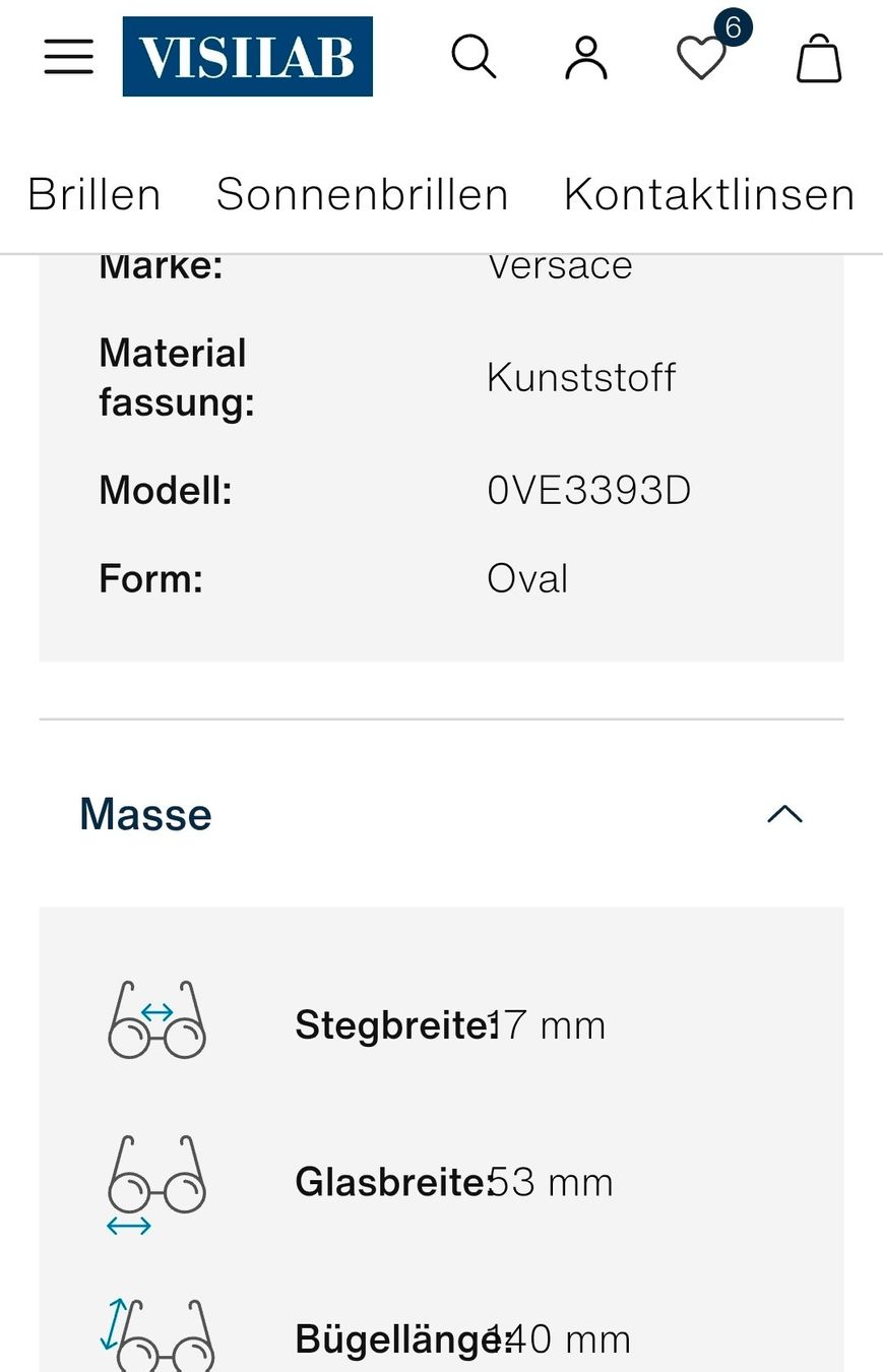 Brillen & Gläser: VERSACE BRILLENGESTELL NEU – Neu und originalverpackt aus Baden von tesorino73 8