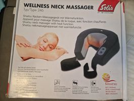 Appareil massage Shiatsu nuque Solis avec chaleur Type 246