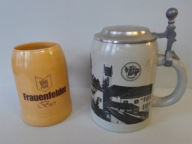 Gläser: Bier Brauerei Bierkrüge div. – Gebraucht aus St.Gallen von Stocken64 2