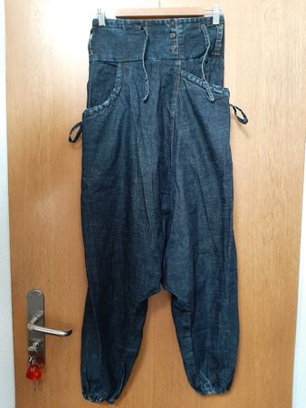 Saroul Tiefbundhose Jeans Boom Baba Gr. M