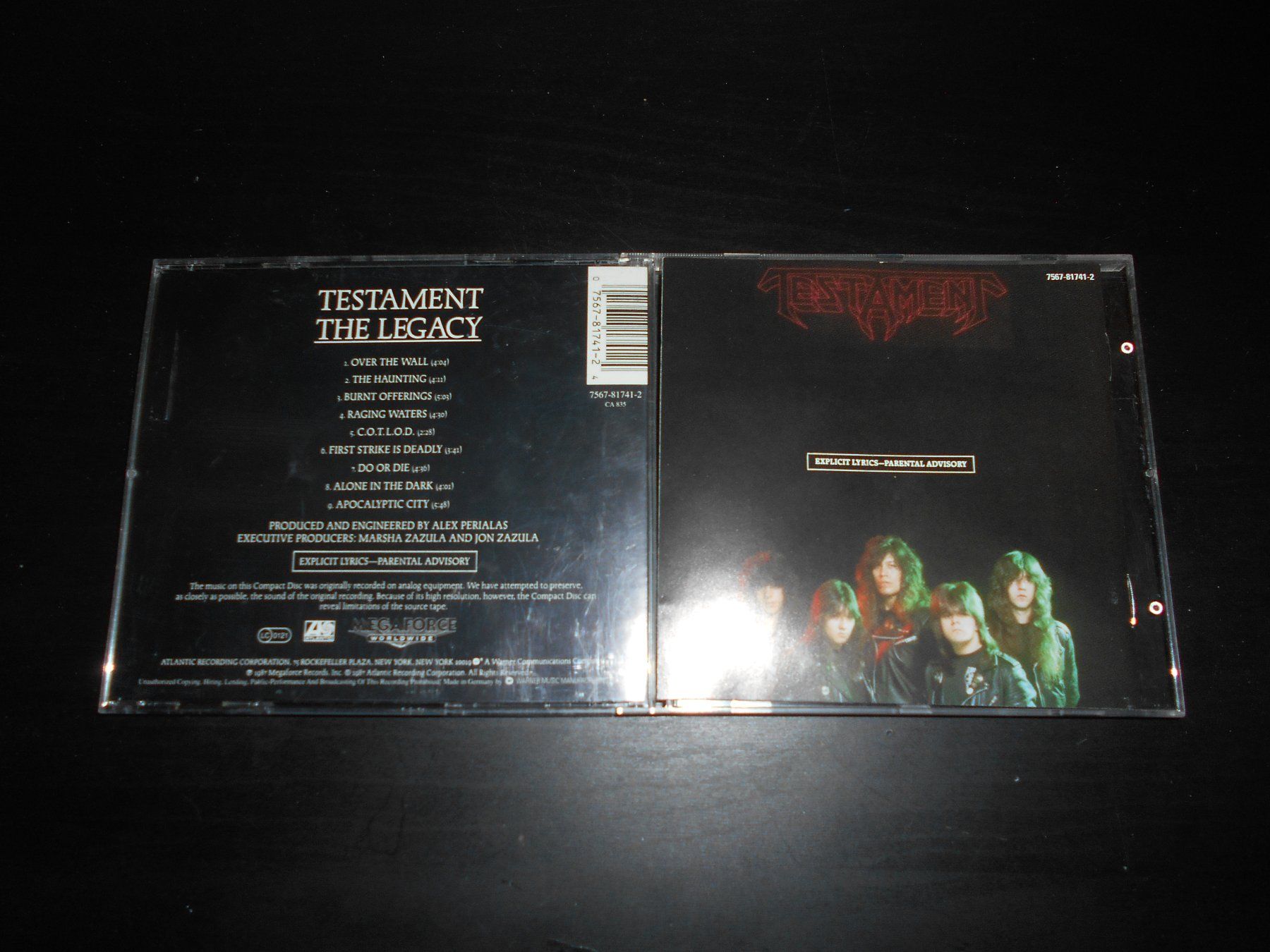 CD: Testament – The Legacy / 1987 – Usato da Aarberg venduto da witchhunter01 1