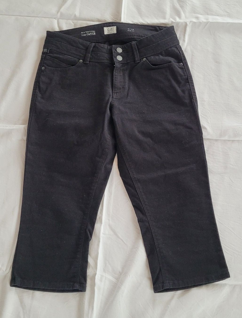 S.Oliver Jeans: Caprijeans von QS, 38 – Nuovo (secondo la descrizione) da Thayngen venduto da MissMoneypenny