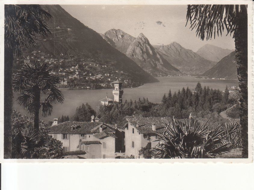 Cartoline postali: Lugano Paradiso 1942 – Usato da Bürglen TG venduto da StampGraf