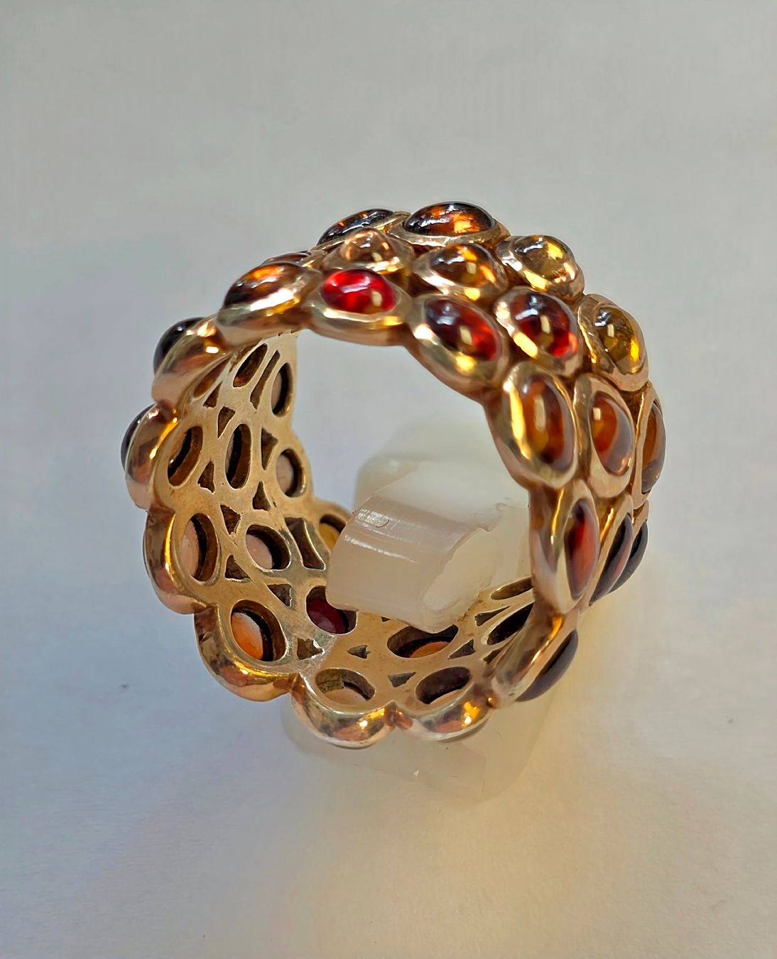 Bagues: Ring mit Edelsteinen Fingerring Grösse 62 – Neuf (Voir description) à Zürich par ben_mn5h 3