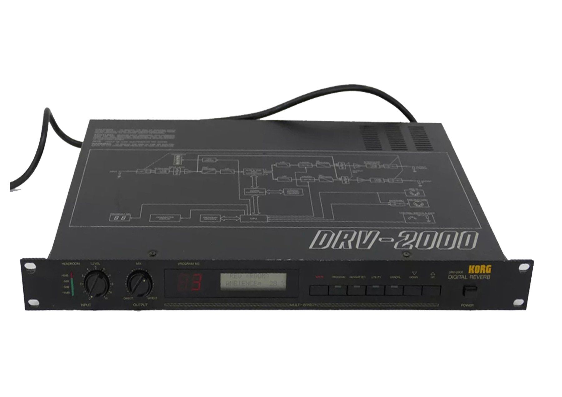 Korg Strumenti musicali: KORG DRV-2000 Digital Reverb – Usato da Zell LU venduto da div_w55n