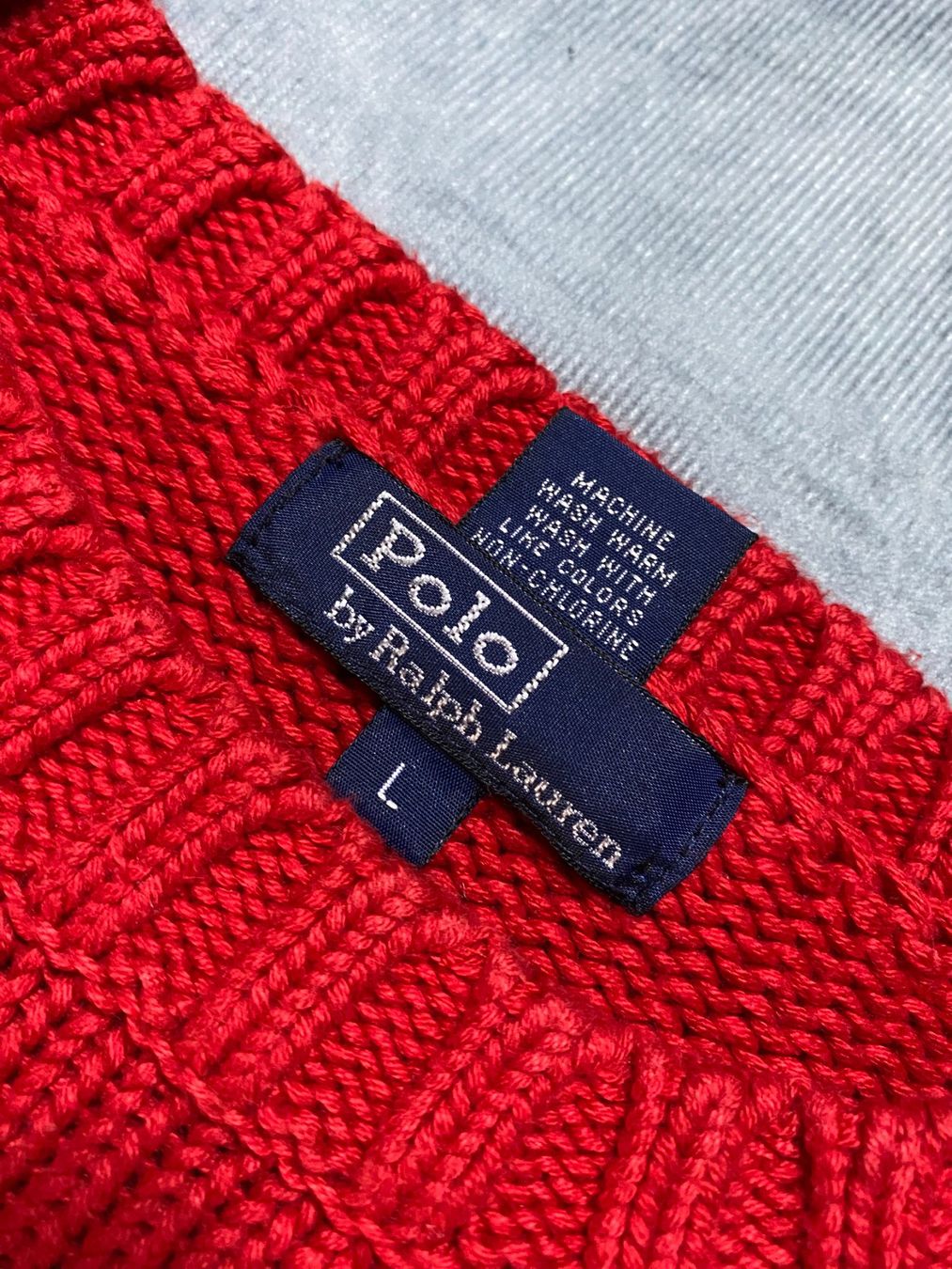 Maglioni & Felpe: Polo Ralph Lauren roter Strickpullover L Kindergrösse – Usato da Liestal venduto da Octo_Vintage 2