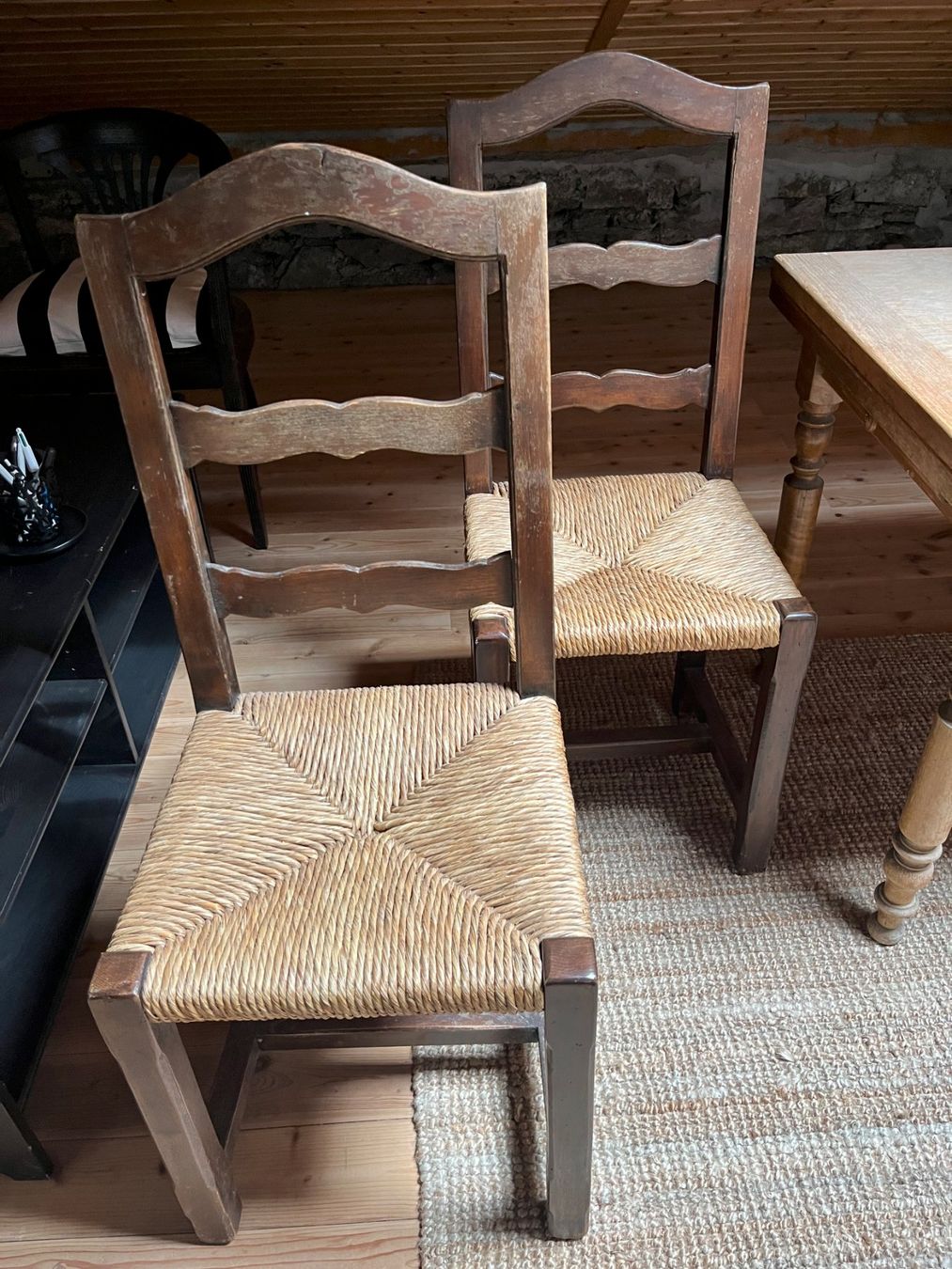 Sedie: 2 chaises  vintage – Usato da Biel-Bienne venduto da Doriskoloris