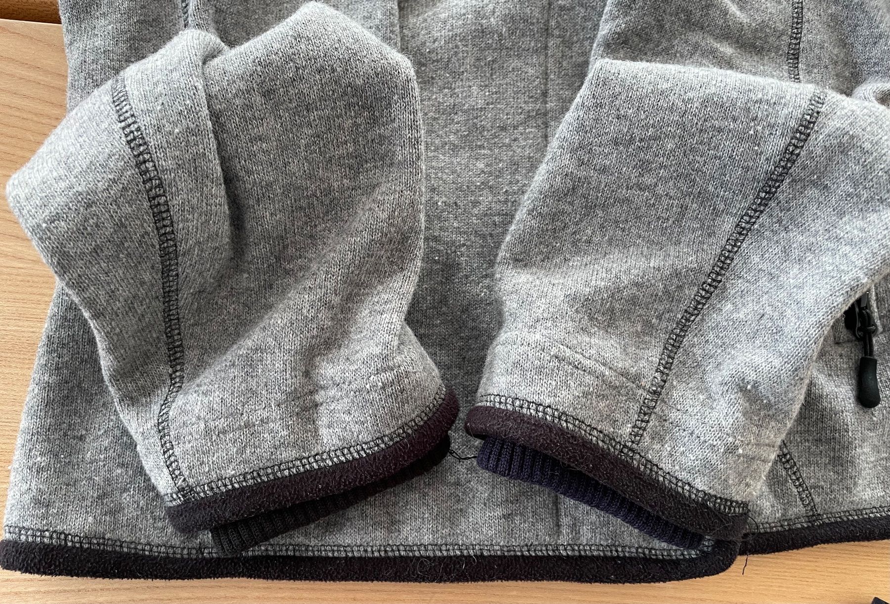 Tatonka Giacche: Tatonka Strickfleece-Jacke mit Wolle, Gr. 38, windabweisend – Usato da Bichwil venduto da loft204 4