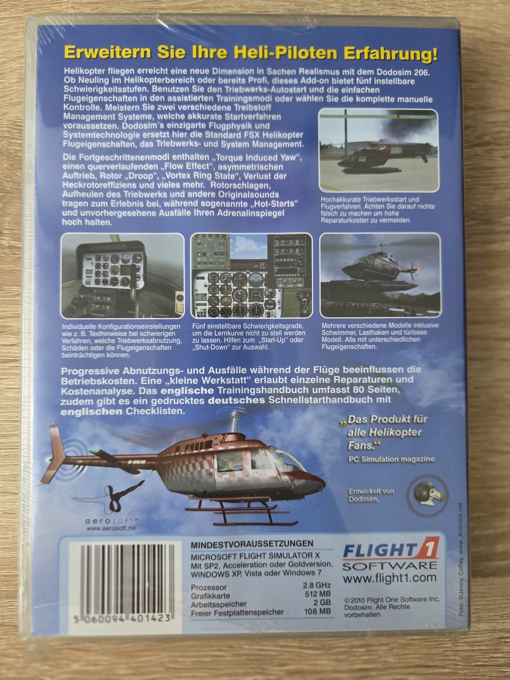 Giochi: DodoSim 206 for Flight Simulator X - PC - NEW – Nuovo e nell'imballaggio originale da Carouge GE venduto da Franllo 1