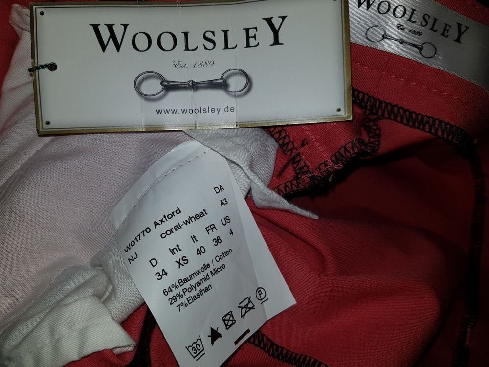 Hosen: Pantalon d'équitation/Reithose WOOLSLEY  Taille/Grosse 3 – Neu und originalverpackt aus Cossonay-ville von Super-Price-Quality 8