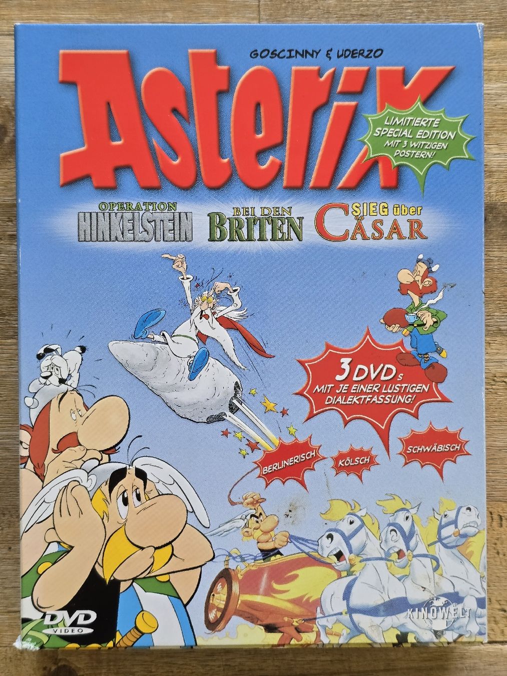 Alle DVDs: Asterix DVD Box - Limited Edition - inkl. 3 Poster – Gebraucht aus Güttingen von Odhin