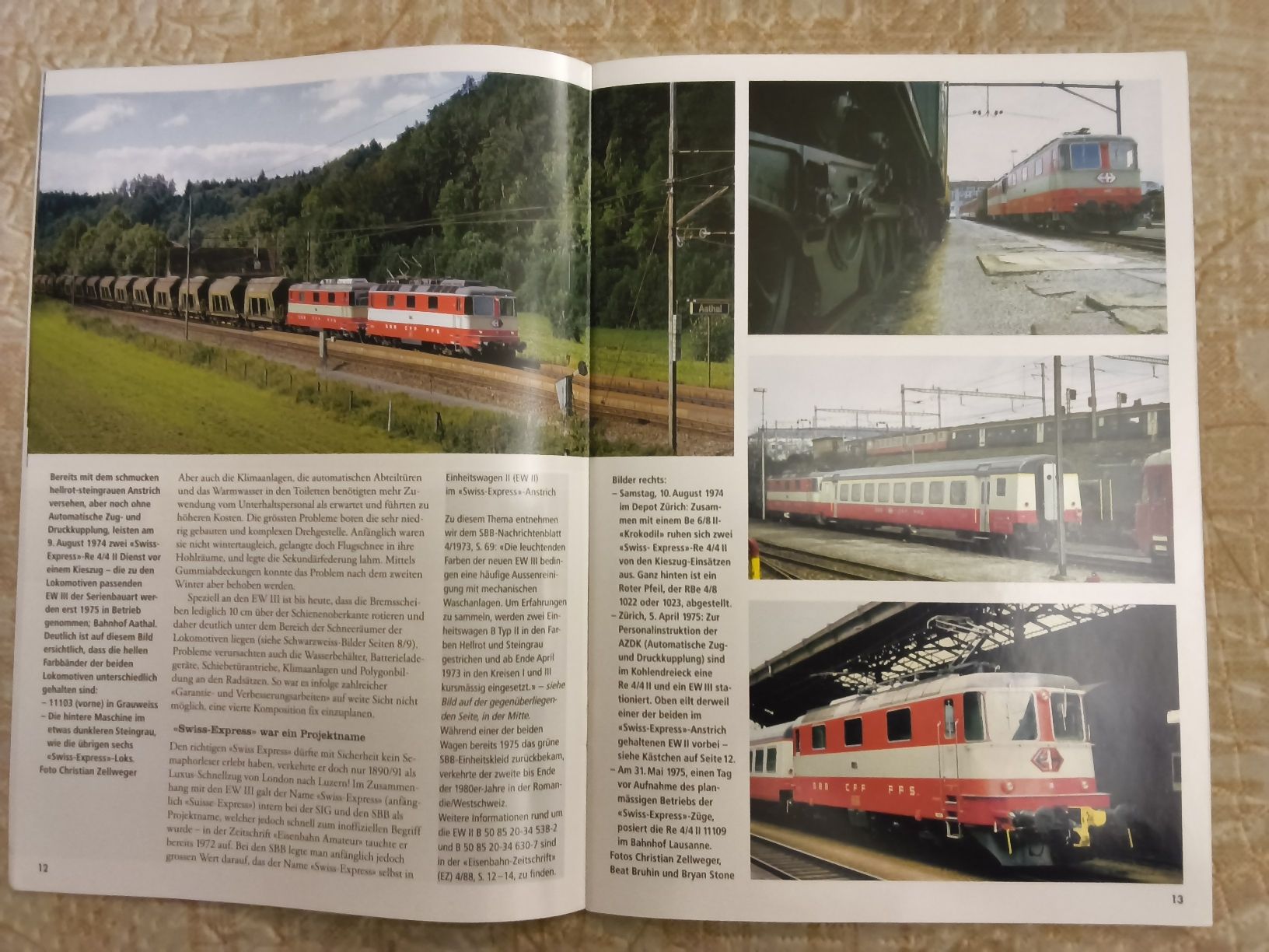 Zeitschriften & Magazine: 1 Eisenbahn-Heft Semaphor Sommer 2010 "Swiss Express" – Gebraucht aus Hallau von histoiremerveilleuse 6