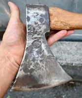 antikes Handbeil Logo CAF & Hämmer geschmiedet L 41cm