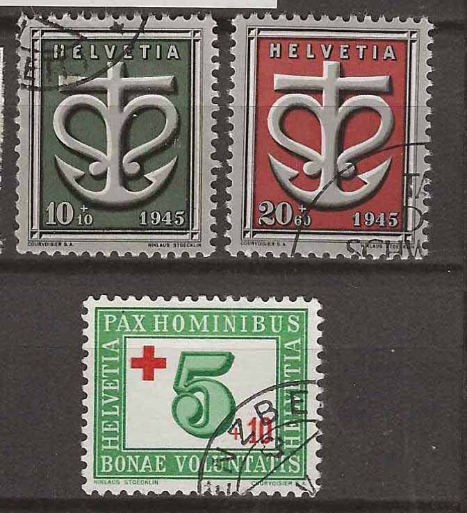 Tutti i francobolli: CHW19 - Don suisse + croix-rouge obl. – Usato da Trélex venduto da Phil_Albert