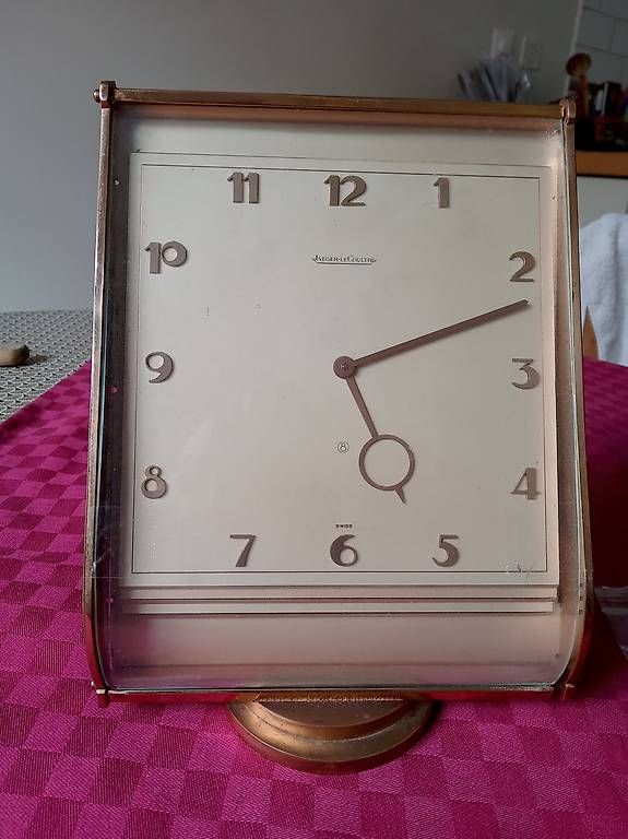 Orologi da terra & Orologi da parete: Jolie pendule de table Jaeger-Lecoultre – Usato da Genève venduto da chr_8ncs 3