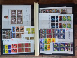 FL Lot Liechtenstein Viererblocks "Eck" ET Kat. 900.-