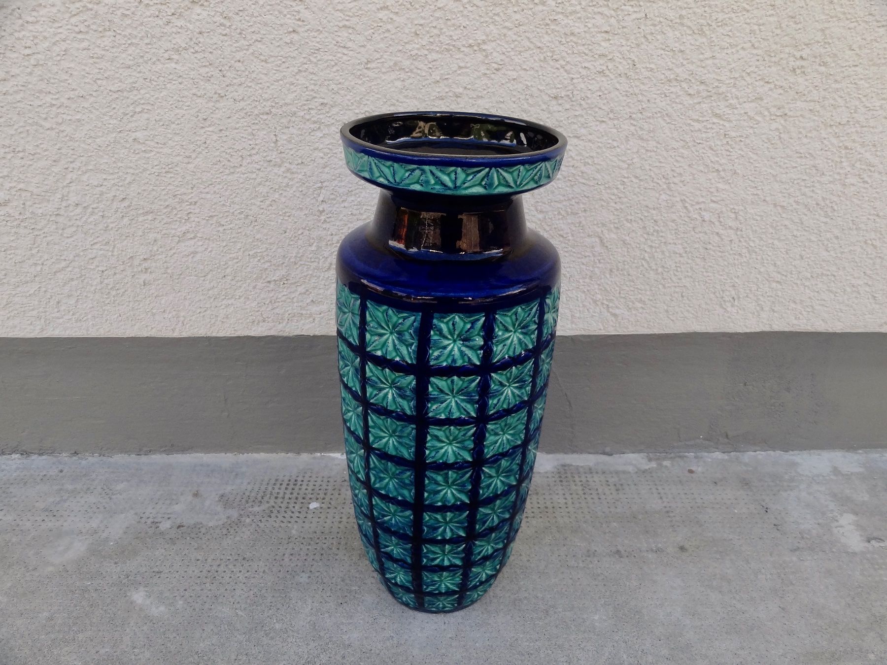 Vasi & Recipienti: Vintage Bodenvase W-Germany WEST KERAMIK – Nuovo e nell'imballaggio originale da Kerzers venduto da zimmergruen 2