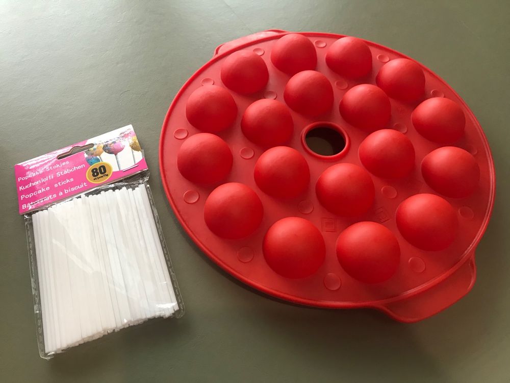 600-teiliges Cake Pop Set - Stiele, Spitztüten & Twist Sticks Für Kekse & Lollipops