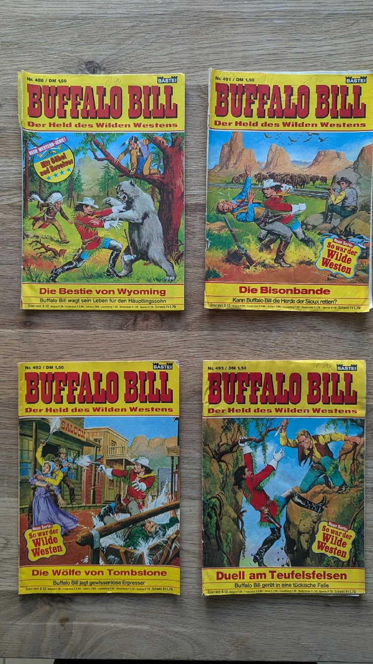 Comics: Buffalo Bill Comics aus 400er Serie  – Gebraucht aus Rupperswil von Svelos 1