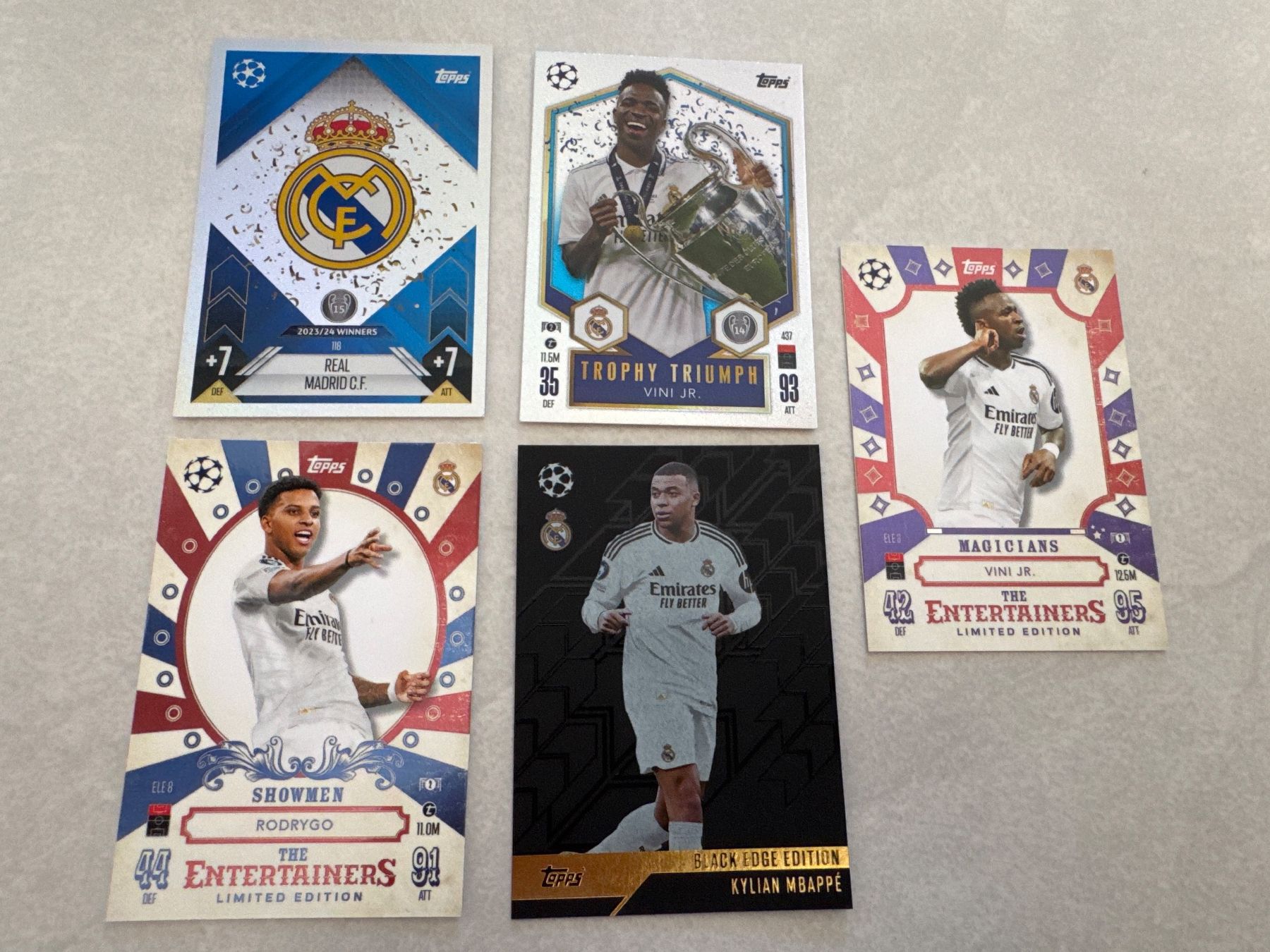 Topps Carte collezionabili: Real Madrid Topps Karten Set! – Usato da Wallisellen venduto da sunflower75