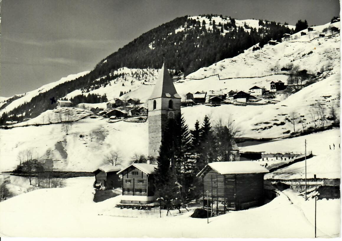 Ansichtskarten: Pagig mit Kirche von St.Peter – Gebraucht aus Hochdorf von Ziegel-16
