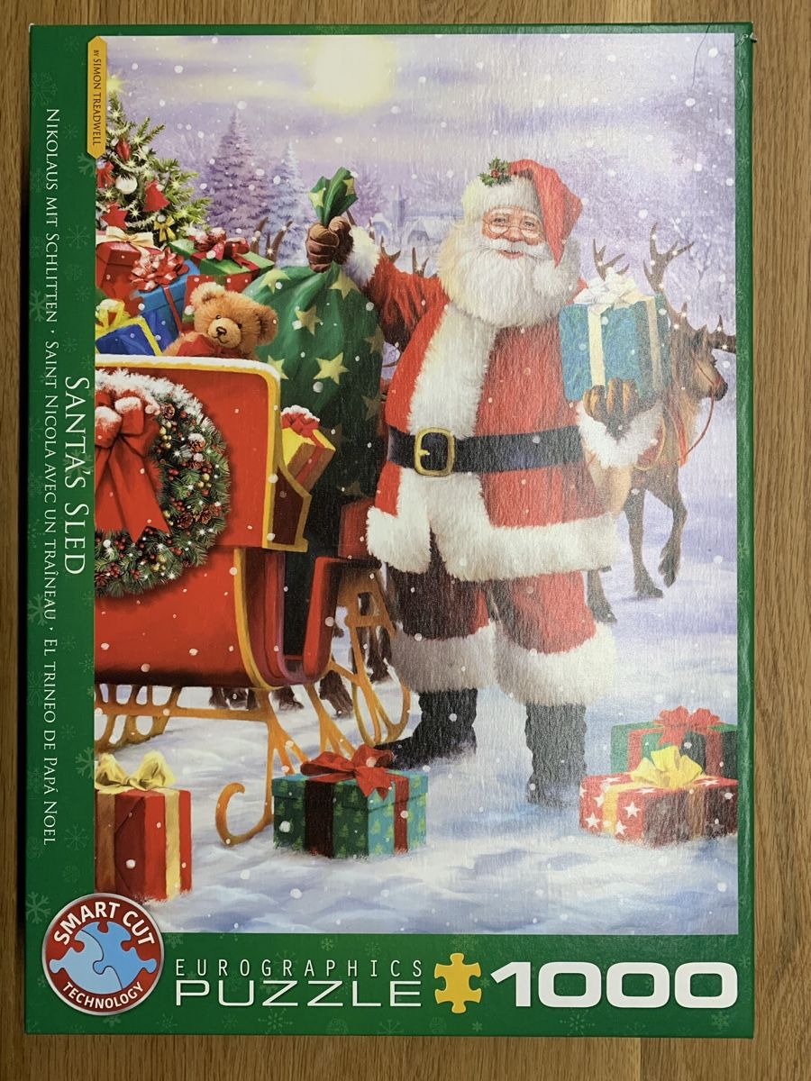 Puzzle: Weihnachts Puzzle 1000 Teile – Usato da Thun venduto da Chrabu