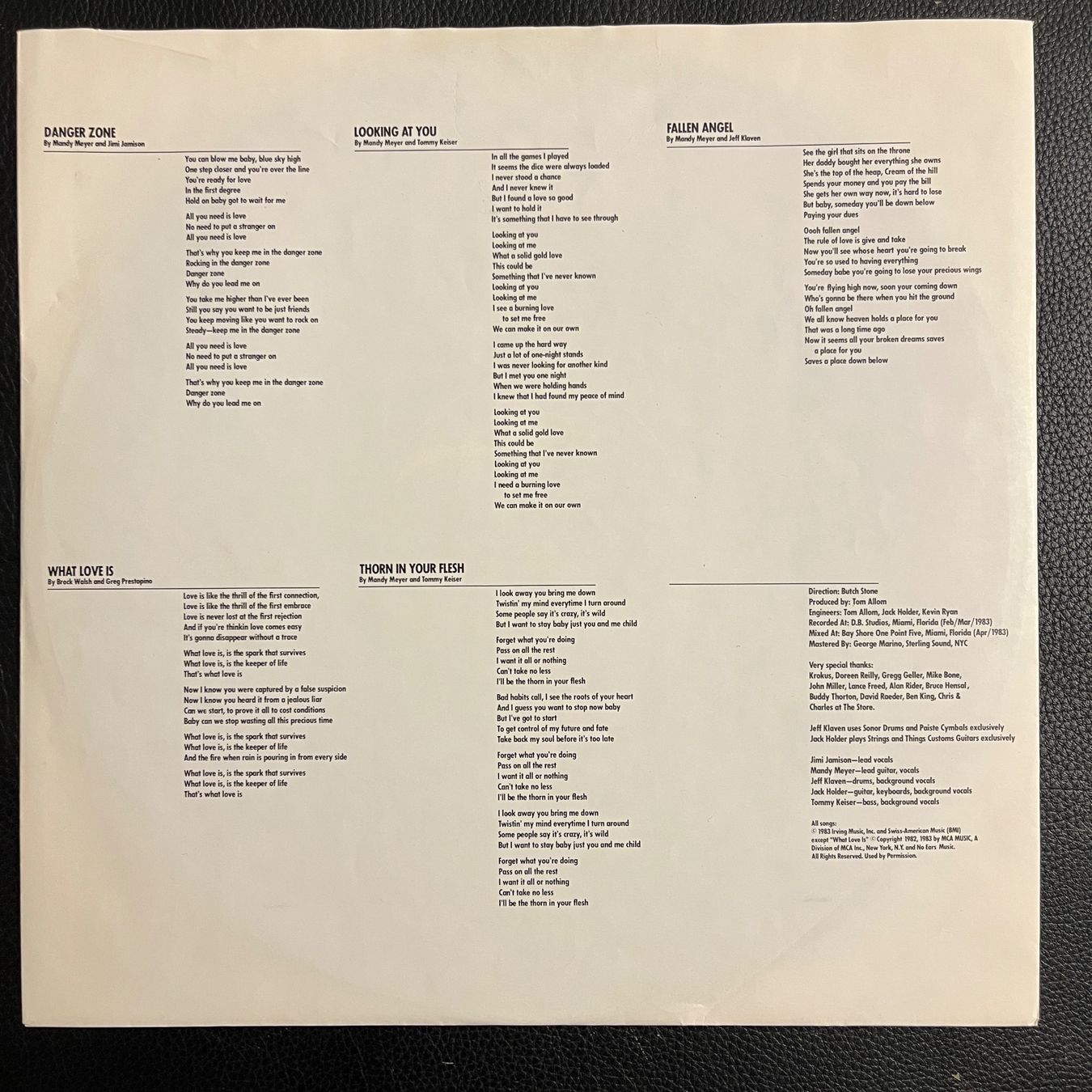 Schallplatten: Cobra - First Strike - Vinyl LP – Gebraucht aus Lenzburg von sch_lml8 3