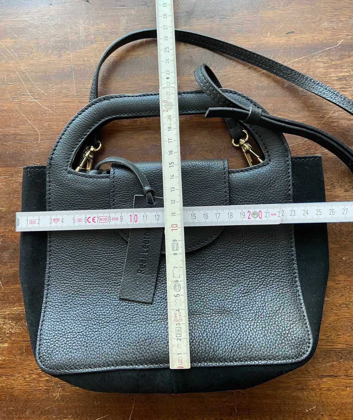 Borse da donna: Handtasche Tasche Leder schwarz – Nuovo (secondo la descrizione) da Fislisbach venduto da KolibriSecondhand 6
