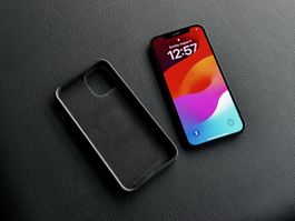 iPhone 12 schwarz, 128GB /inkl. Quadlock Phonecase