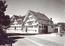 Hundwil AR, Gasthaus HIRSCHEN, gelaufen 1975