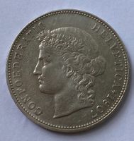 5 Franken 1907 Schweiz - Silber