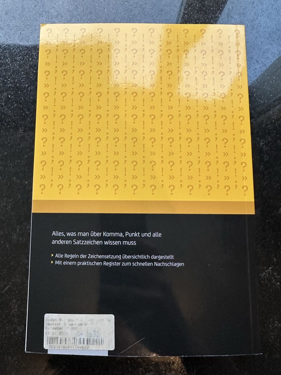 Libri: Duden Handbuch Zeichensetzung – Usato da Bern venduto da Shininglove 1