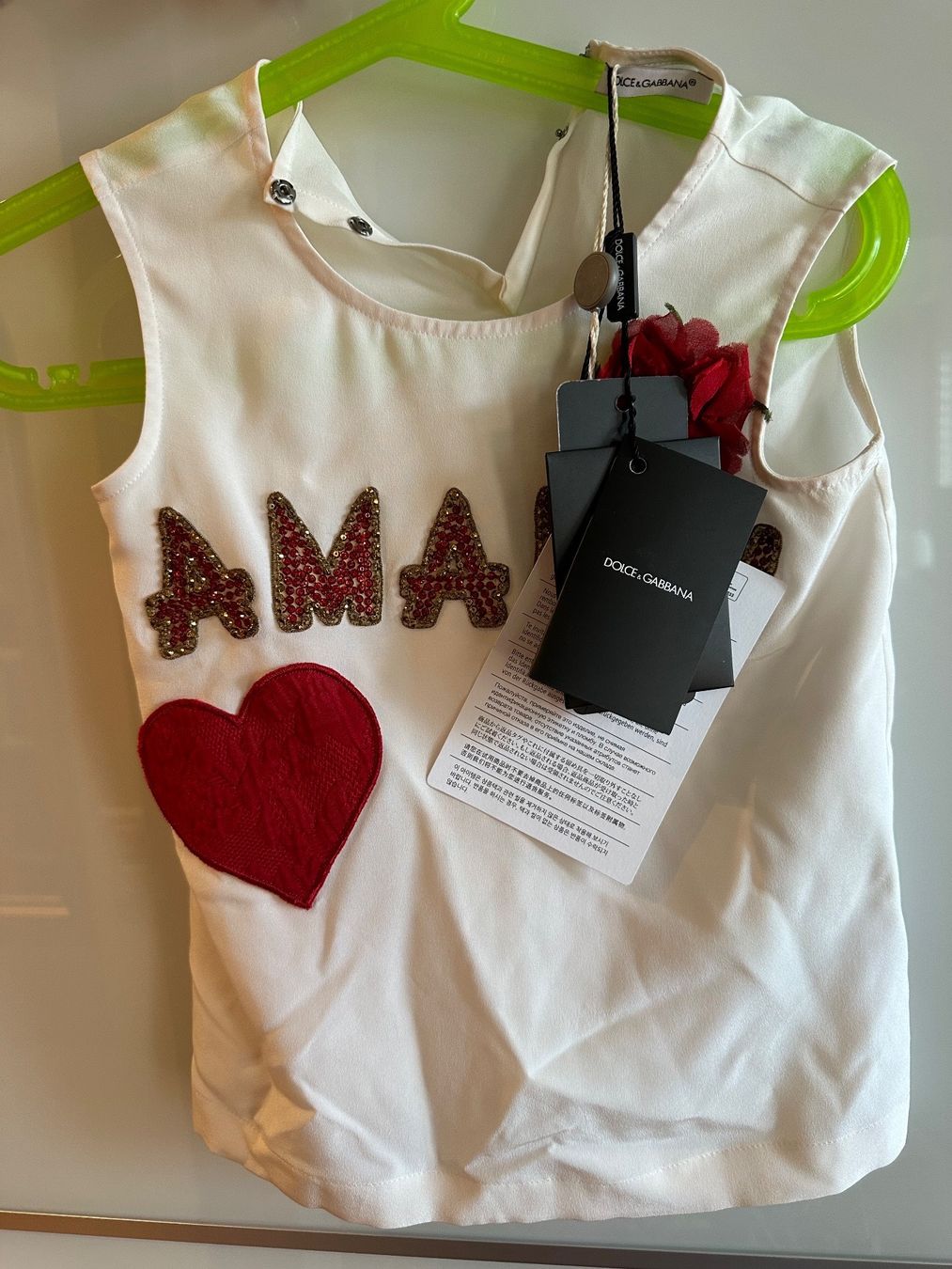 Dolce & Gabbana Blouses, T-shirts & Tops: Dolce & Gabbana top 116 – Neuf avec emballage d'origine à Pully par Natala 3