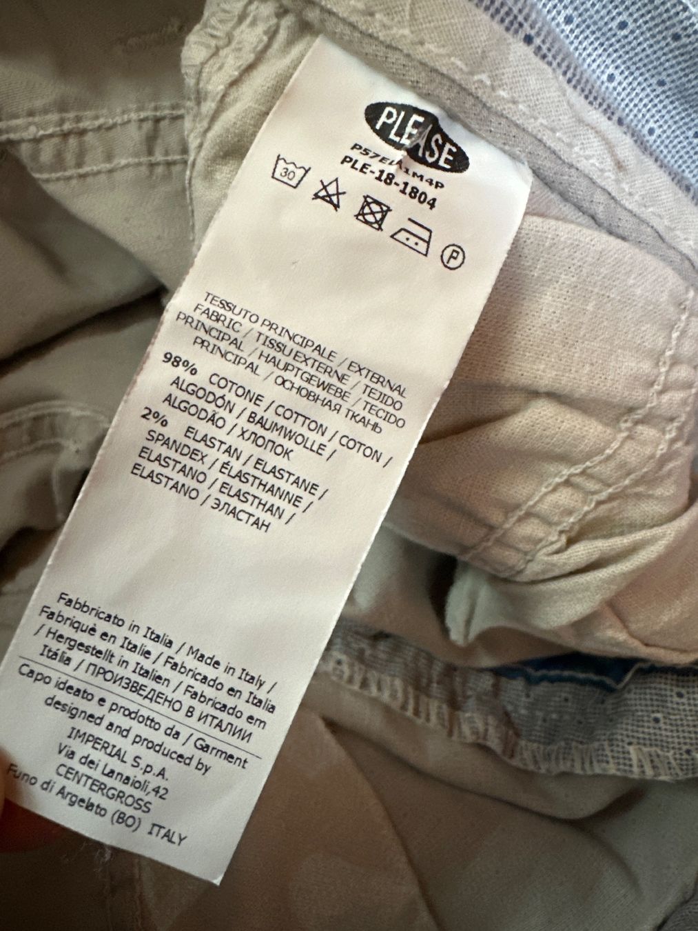 Please Jeans Pantaloni: PLEASE Hose, Gr. S, grau einf. Bundweite 38 cm – Usato da Wald AR venduto da Jakusi95 3