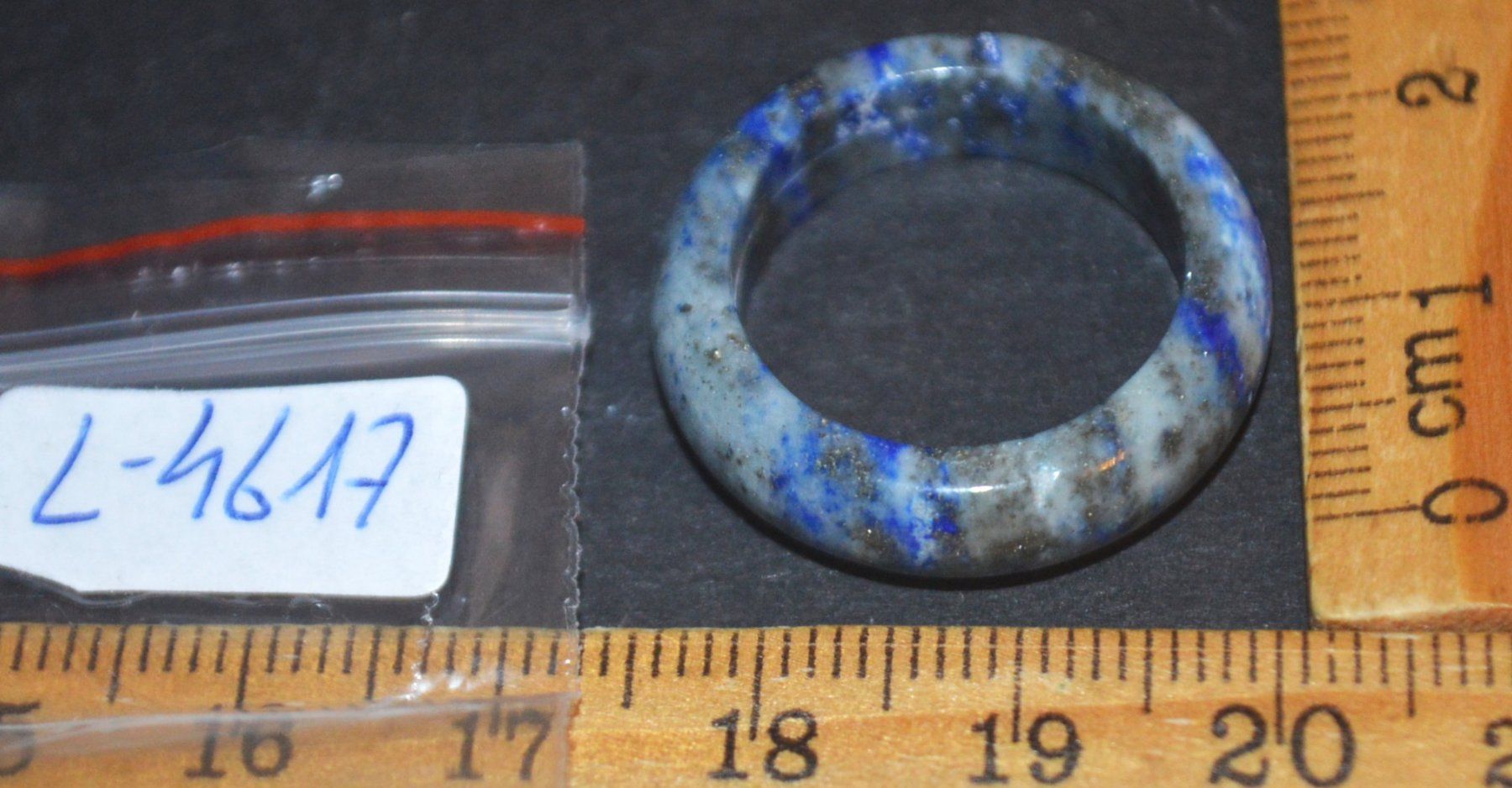 Ringe: Stein Ring L-4617 – Lapislazuli - 17mm Innendurchmesser – Neu und originalverpackt aus Goldiwil (Thun) von han_v5b7 5