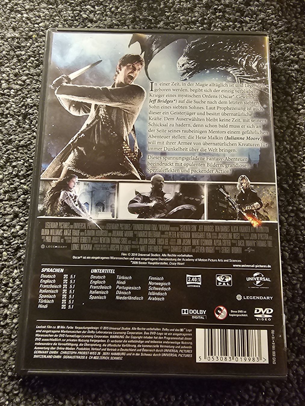 Tutti i DVDs: Fantasy DVD: Seventh Son (17359) – Usato da Ruswil venduto da jan_bxl5 1