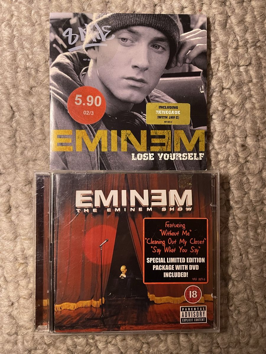 CDs: 2x Eminem (1x CD+DVD) – Gebraucht aus Reinach AG von trigger7811