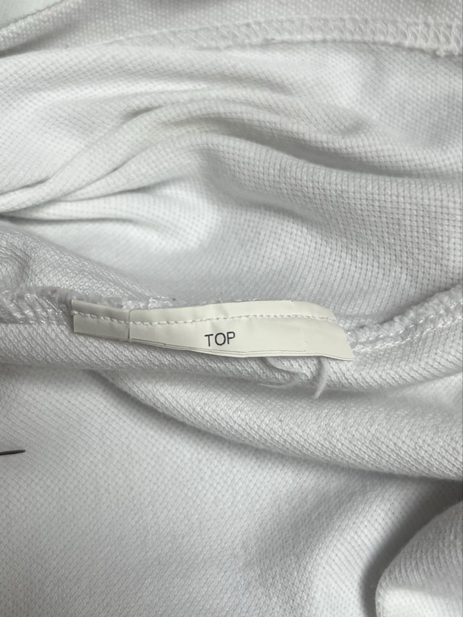 Versace Magliette Polo: Polo Versace Jeans blanc taille L état correct – Usato da Baulmes venduto da resel_.tm 4