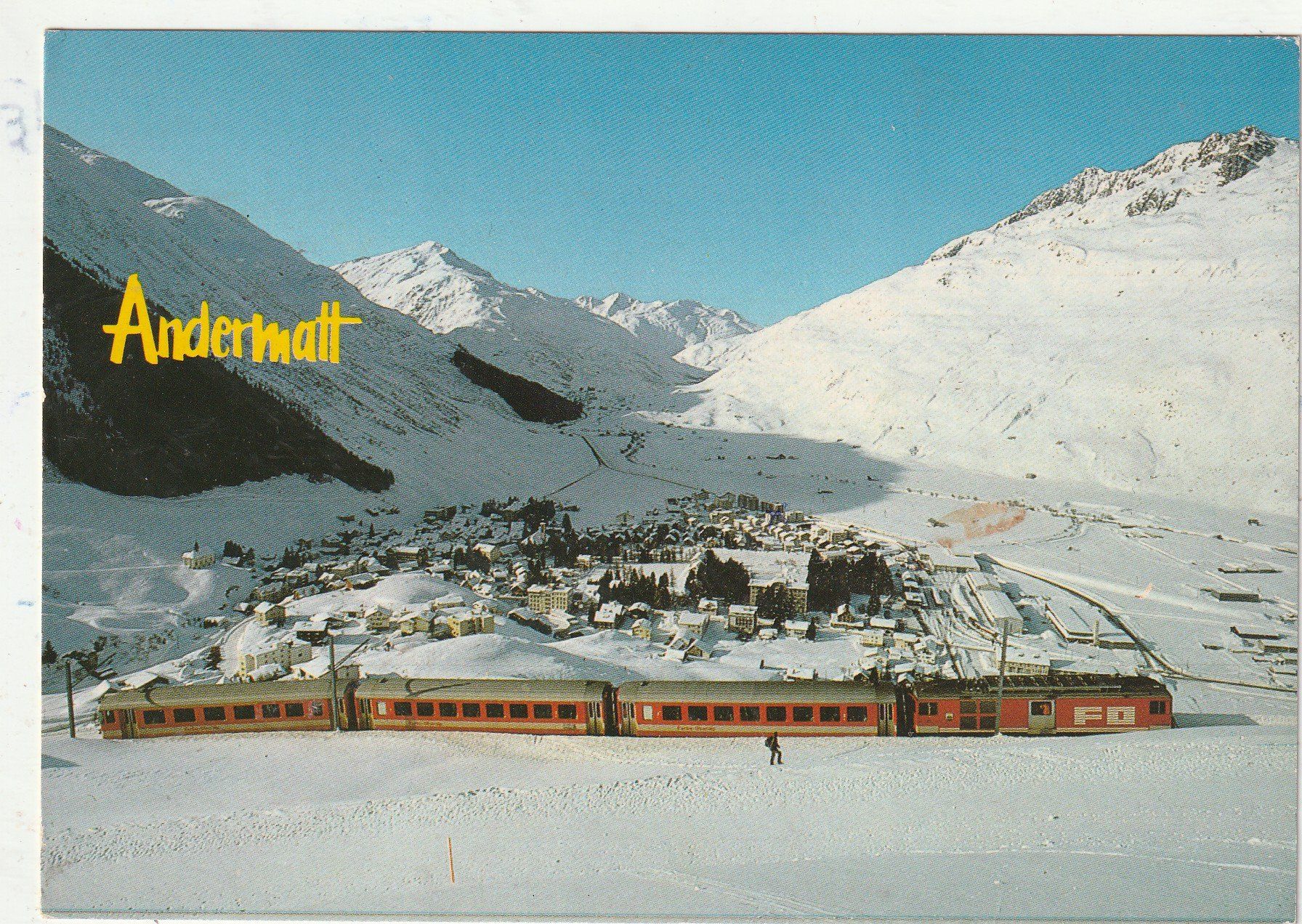 Ansichtskarten: 3 Karten Andermatt – Gebraucht aus Lumbrein von made02 4