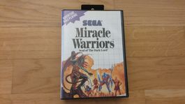 ⭐️Rarität: Miracle Warriors Sega Master System - mit Karte