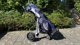 Golfset mit e-Trolley Pro (elektrisch)
