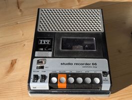 ITT Studio Recorder 66 - Kassettenrekorder, super einfach.