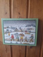 Wunderschönes Bild Familien im Spaziergang im Schnee * 87