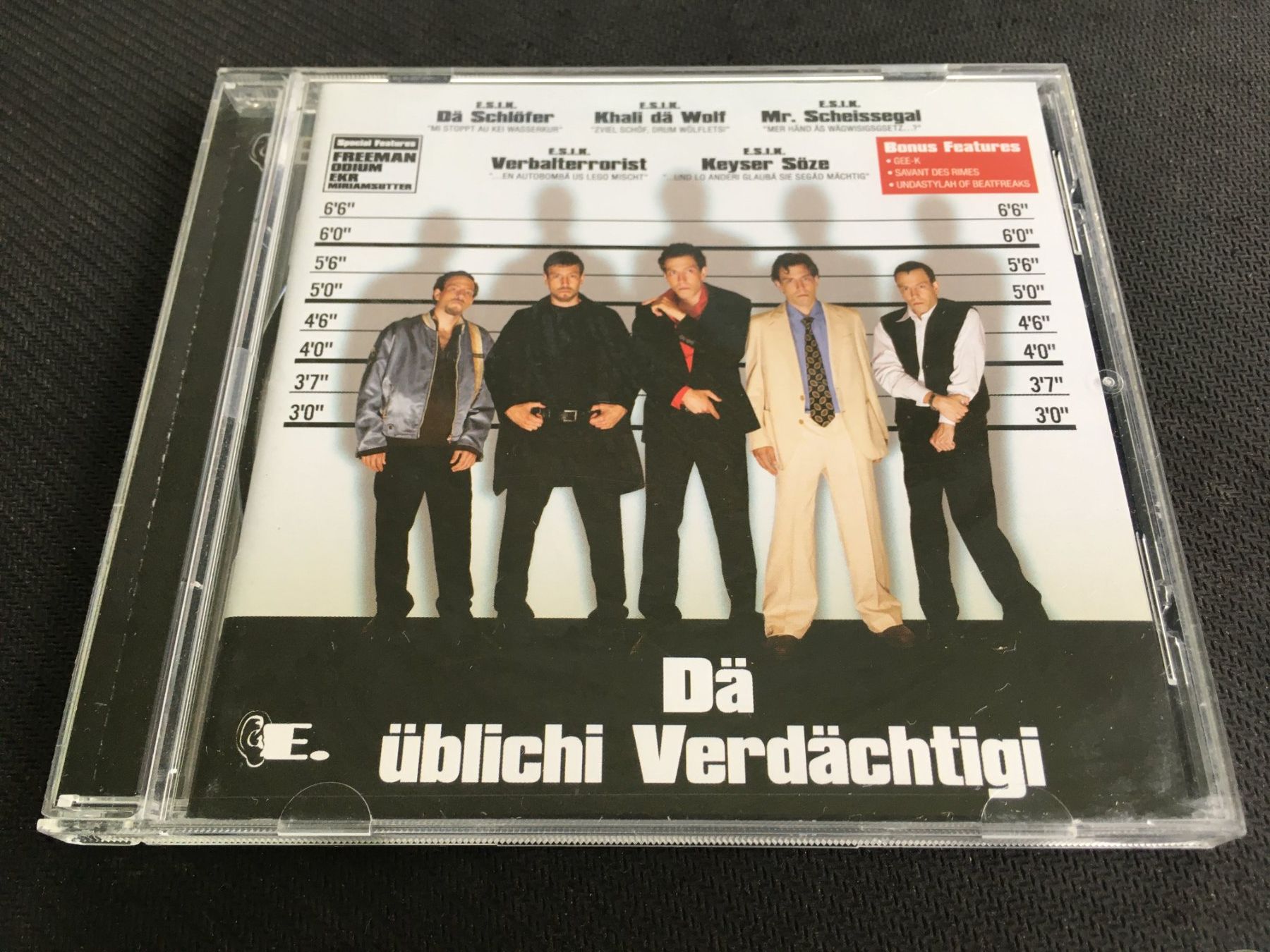 CD: E.S.I.K. - Dä übliche Verdächtigi -CD- – Usato da St.Gallen venduto da MedienJoe