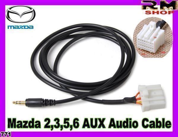 Alle Autoersatzteile: Mazda 2,3,5,6 Aux Kabel – Neu und originalverpackt aus Unterägeri von RmOnline
