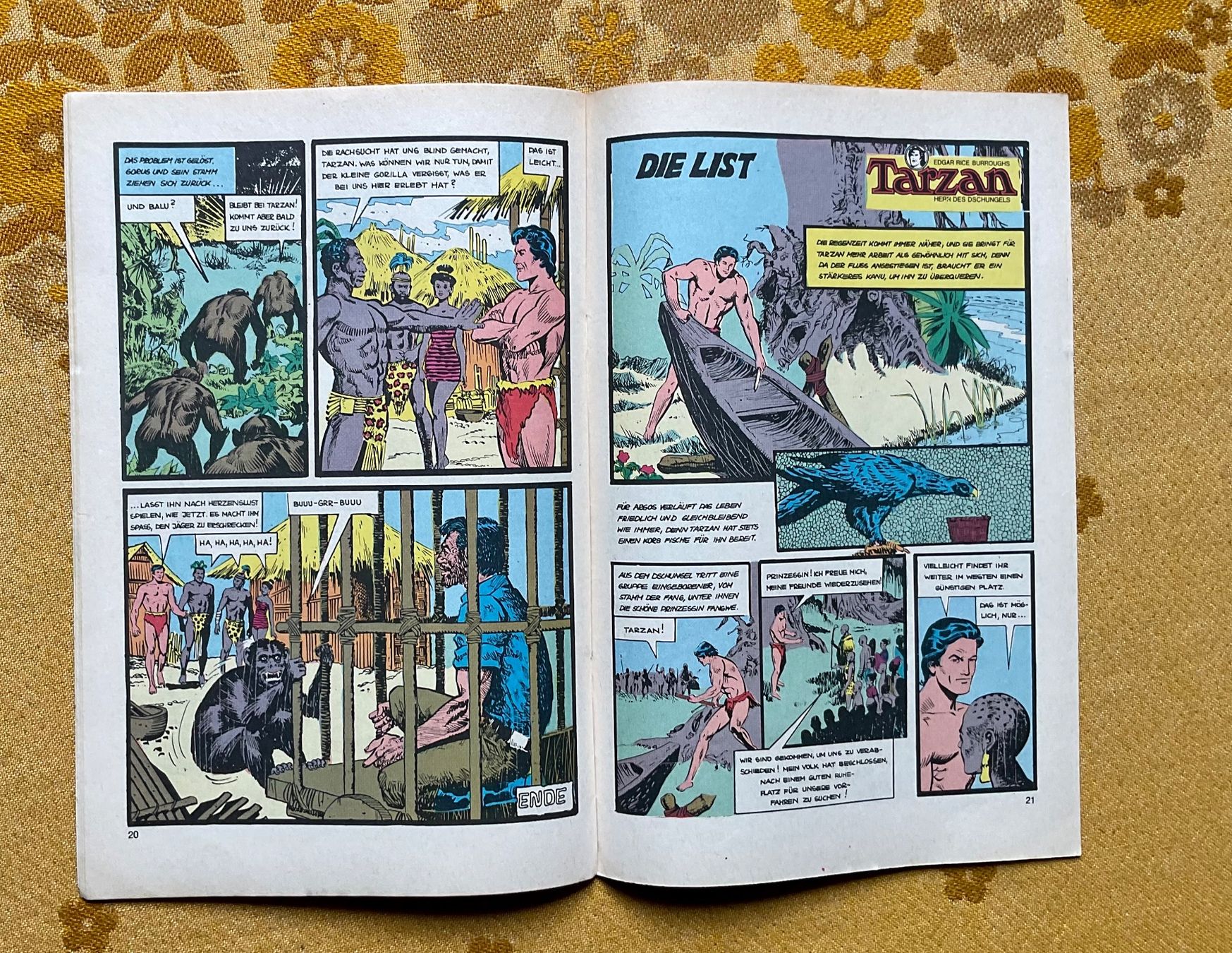 Comics: Tarzan Heft Nr 202 von 1975 – Gebraucht aus Endingen von nathan05 6