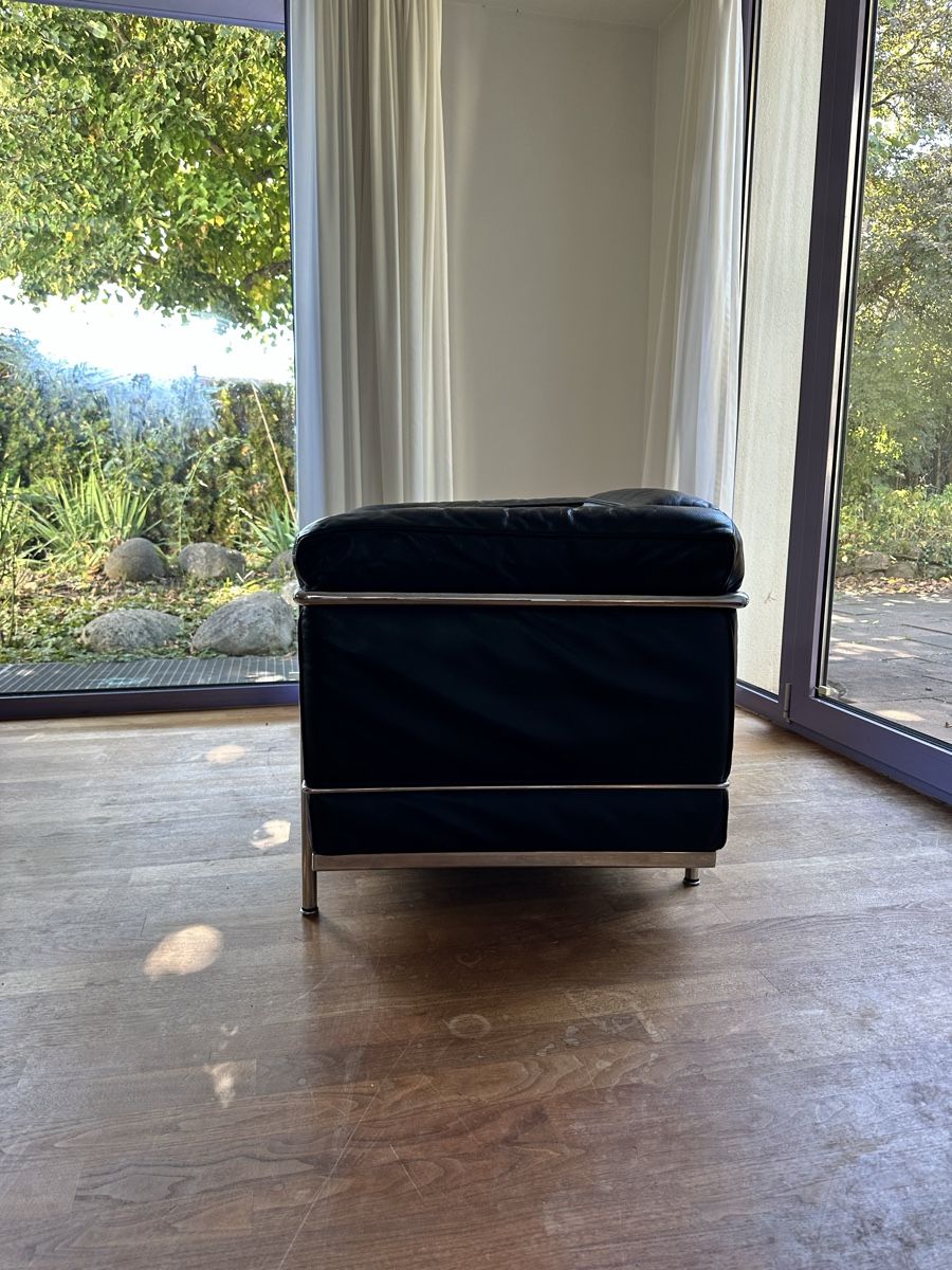 Le Corbusier Sessel: Lecorbusier Sessel Original Cassina LC2 – Gebraucht aus Diessenhofen von  1
