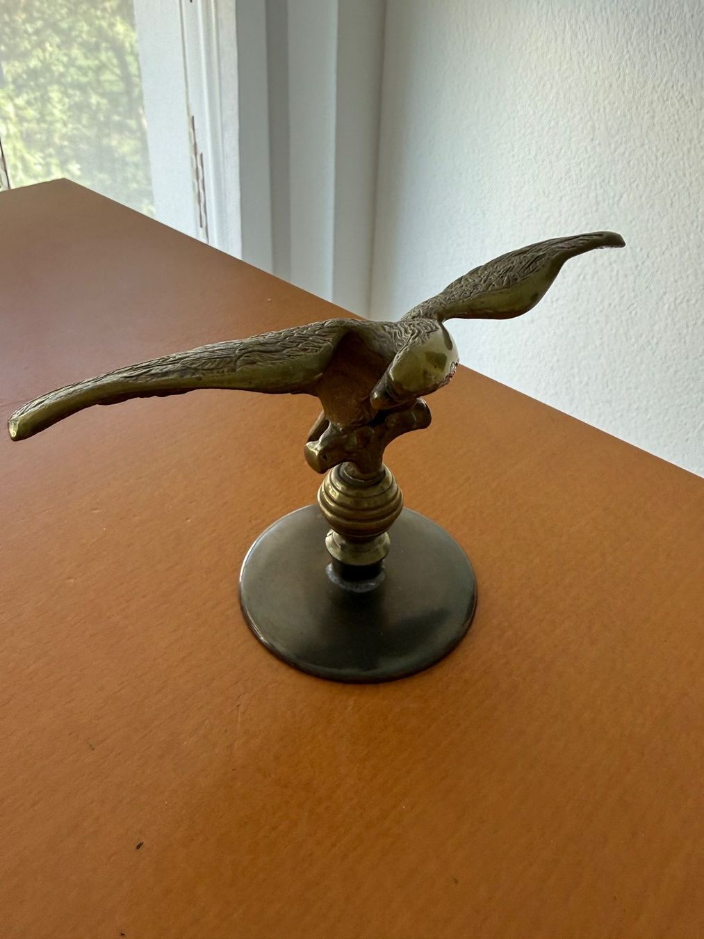Statuette: Adler auf Sockel, Antik, Messing – Usato da Fehraltorf venduto da bruggin 4